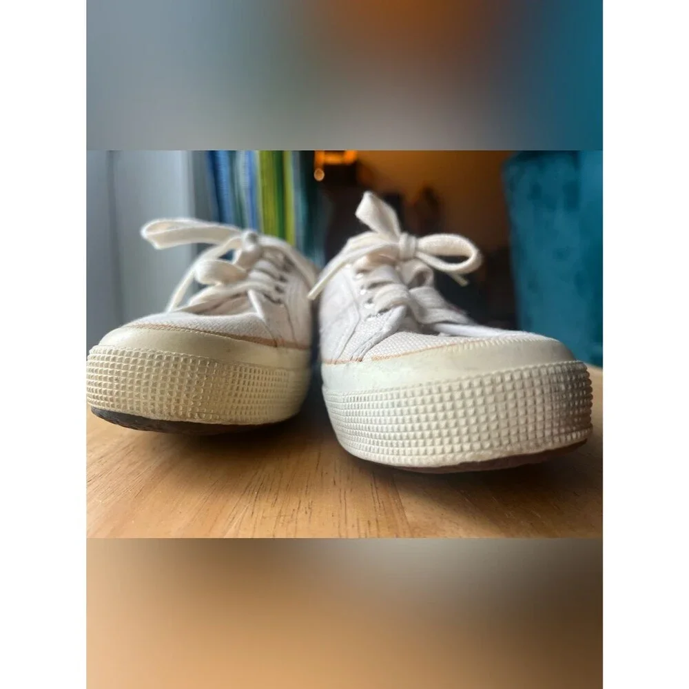 Superga 2750 COTU Classic White Canvas EU 36/ US 6 Made in Italy